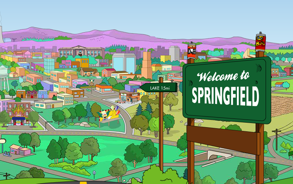Welcome to Springfield Jot Down Kids Welcome to Springfield Jot Down Kids